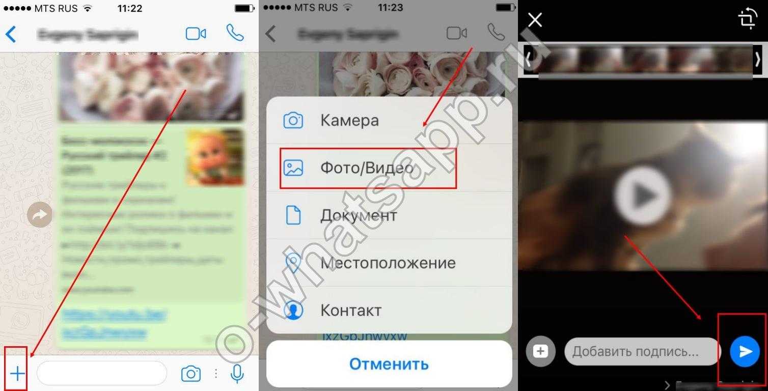 Как отправить видео в whatsapp: с телефона и компьютера