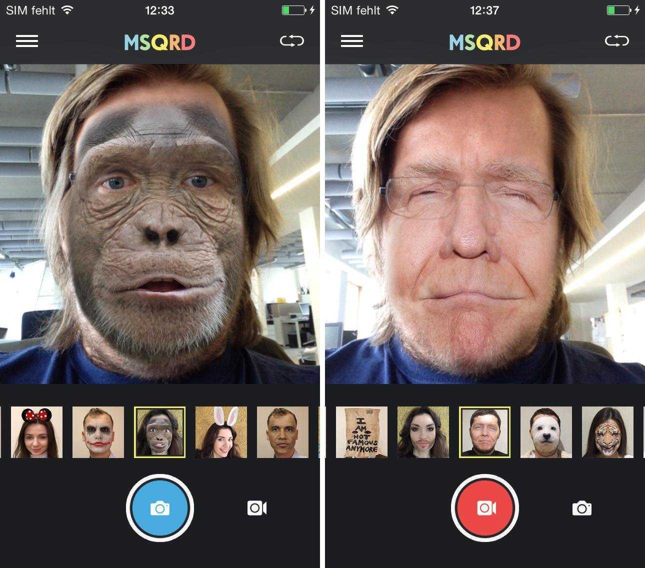 приложение для фото лица