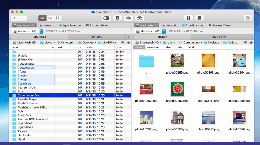 Commander one - отличный ftp-менеджер, проводник и архиватор для mac os. обзор лучших файловых менеджеров для os x