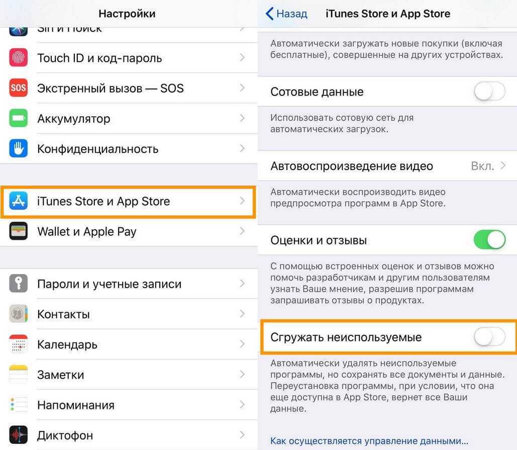 Как отключить app store. Айфон автоматически сгружать приложения. Выгрузка приложений iphone. Сгружать неиспользуемые приложения айфон. Сгружать неиспользуемые программы на айфон что это.