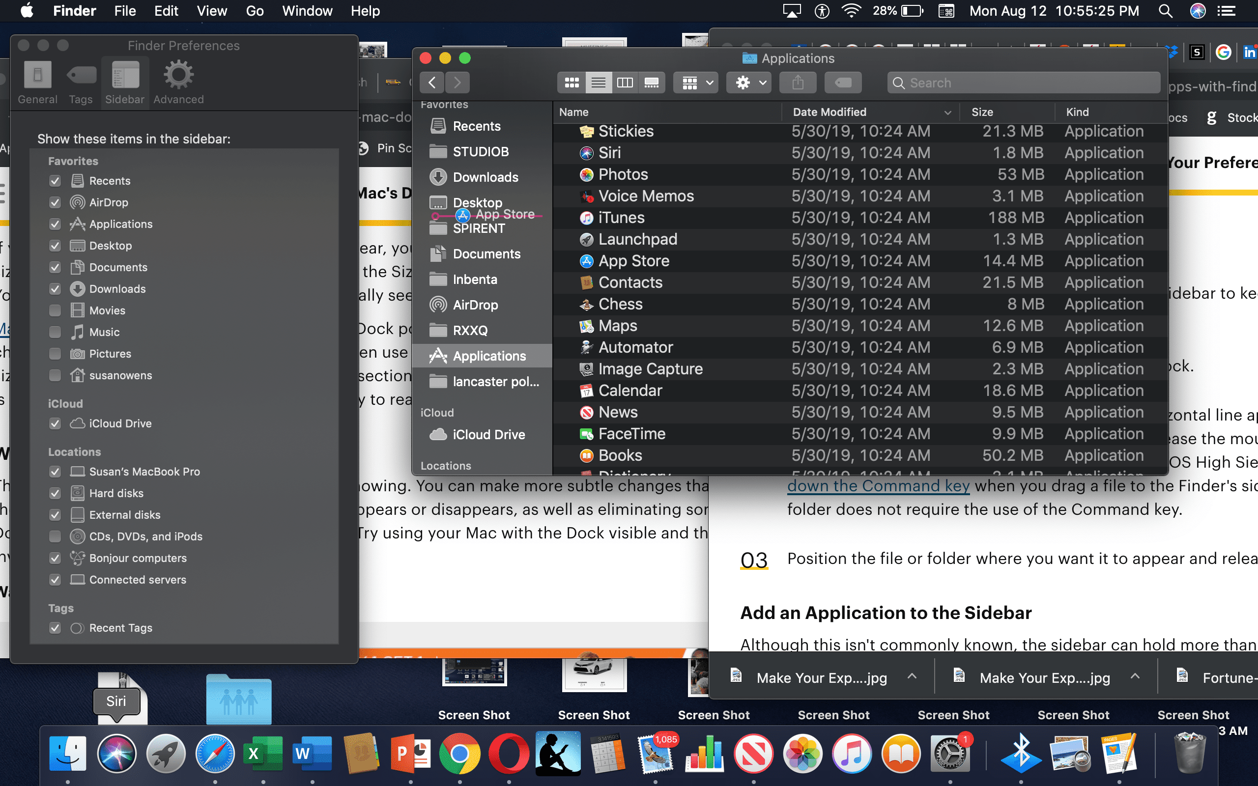 Как использовать finder на mac, чтобы работать быстрее - wapk