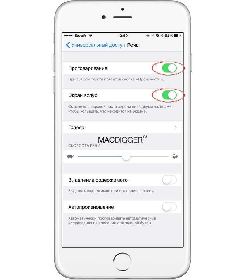 Включи текст на экран. Универсальный доступ. Проговаривание звонящего на айфон. Проговаривание на айфоне при звонке. Функция проговаривания на айфоне.