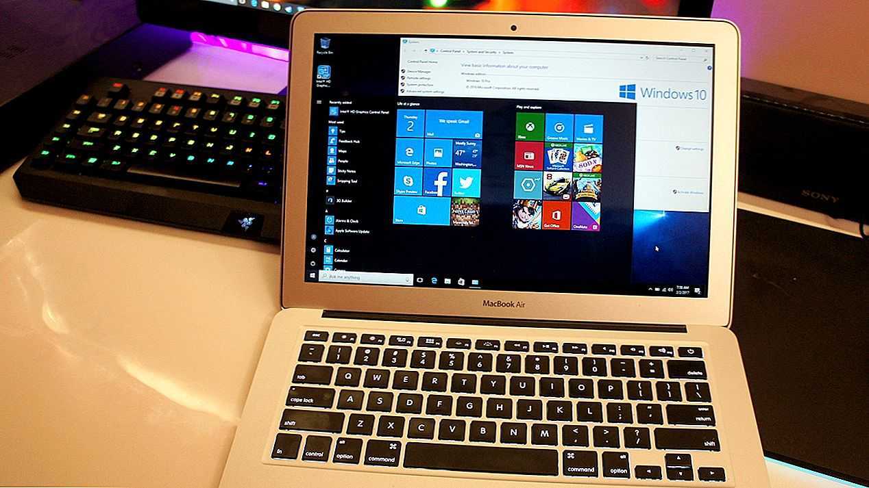 Как установить windows на mac компьютер