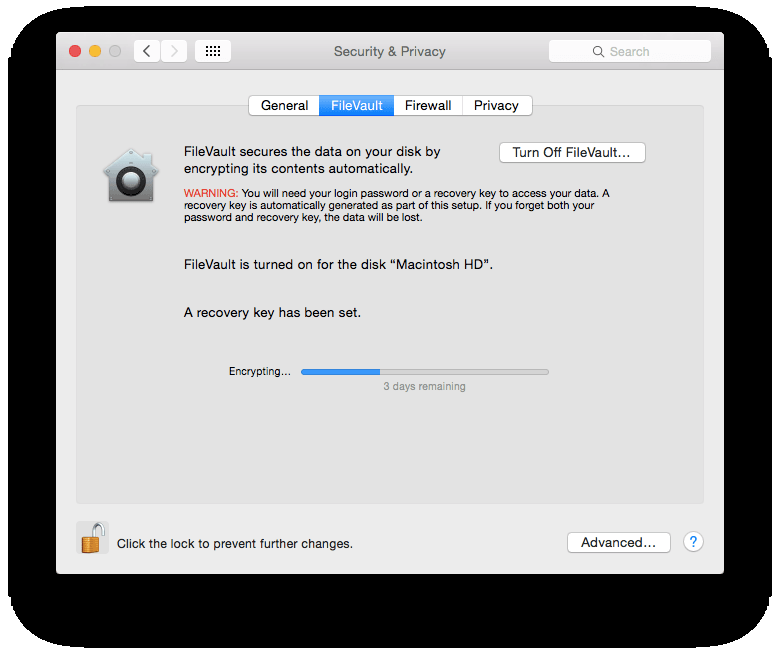 All about filevault: encryption for your mac