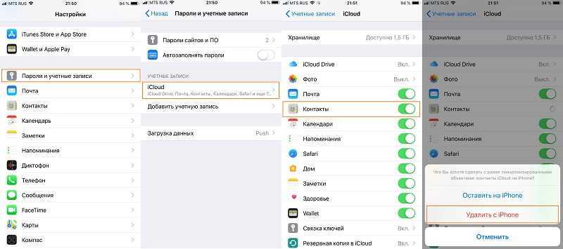 Как восстановить удаленные / потерянные контакты на iphone