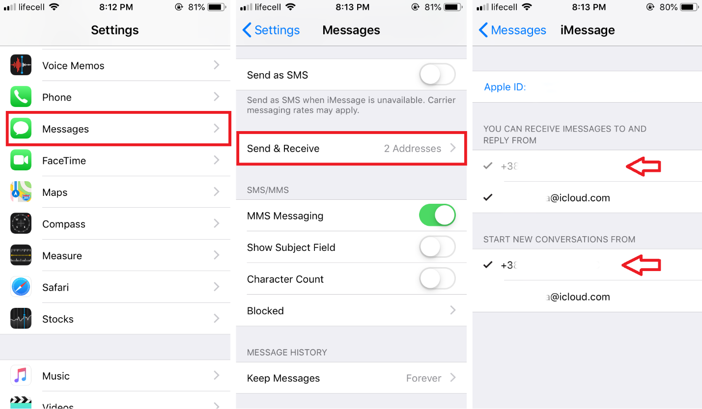 Как отключить аймесседж на айфоне. Учетная запись IMESSAGE И ICLOUD отличаются. Как открыть фото в IMESSAGE. Не подключается аймесседж. Почему не работает IMESSAGE на iphone.