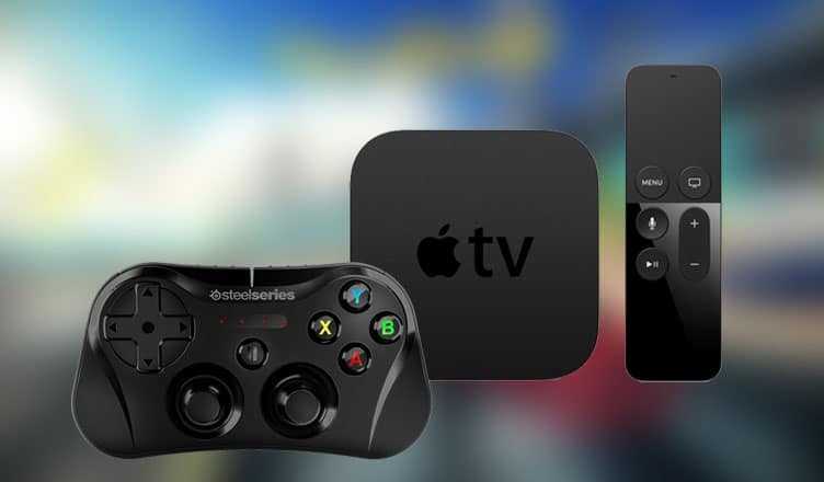 Пульт телевизор играть. Apple TV Controller. Контроллер приставка Apple TV. Игровой пульт для эпл ТВ.